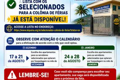 PERIODO ESCOLHA DOS APARTAMENTOS Foto PERIODO ESCOLHA DOS APARTAMENTOS